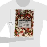 Kervan Candy Foam Bottom Strawberry Bulk Gummy Candy - 5 Pound Bag - Fruity & Sweet Gift Snacks for Kids - Party Size - Image 2
