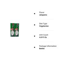 Mcilhenny Co Tabasco Milder Jalapeno Pepper Sauce 2 Oz Bottle (Pack of 2) - Image 3