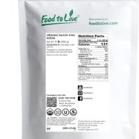 Organic Black Chia Seeds, 1 Pound – Non-GMO, Whole, Sproutable, Vegan, Kosher, Keto, Sirtfood, Bulk. Rich in Essential Fatty Acids, Fiber, Protein. Great For Chia Pudding, Smoothie, Oatmeal - Image 2