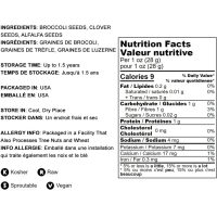 Food to Live Antioxidant Mix of Sprouting Seeds, 8 Ounces – Broccoli, Clover, Alfalfa, Kosher, Raw, Vegan - Image 4