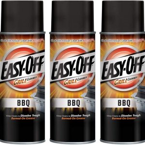 Easy-Off BBQ Grill Cleaner, Degreaser 14.5 Oz Can (Pack of 3)