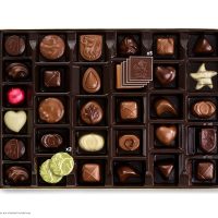 Godiva Chocolatier Holiday Gift Box with Red Ribbon – 36 Piece Assorted Milk, White and Dark Chocolate with Gourmet Fillings - Special Gold Ballotin Gift for Chocolate Lovers - Image 4