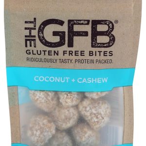 The GFB Gluten Free, Non GMO High Protein Bites, Coconut Cashew Crunch, 4 Ounce