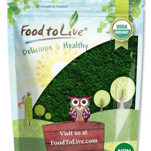 Organic Algae Powder Mix, 8 Ounces – Spirulina and Chlorella 50/50 Blend, Non-GMO, Rich in Chlorophyll, Raw, Pure, Vegan Superfood, Bulk, Great for Smoothies, Good Source of Protein and Vitamins