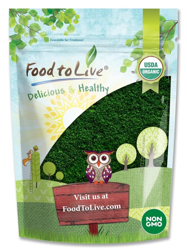 Organic Algae Powder Mix, 8 Ounces – Spirulina and Chlorella 50/50 Blend, Non-GMO, Rich in Chlorophyll, Raw, Pure, Vegan Superfood, Bulk, Great for Smoothies, Good Source of Protein and Vitamins