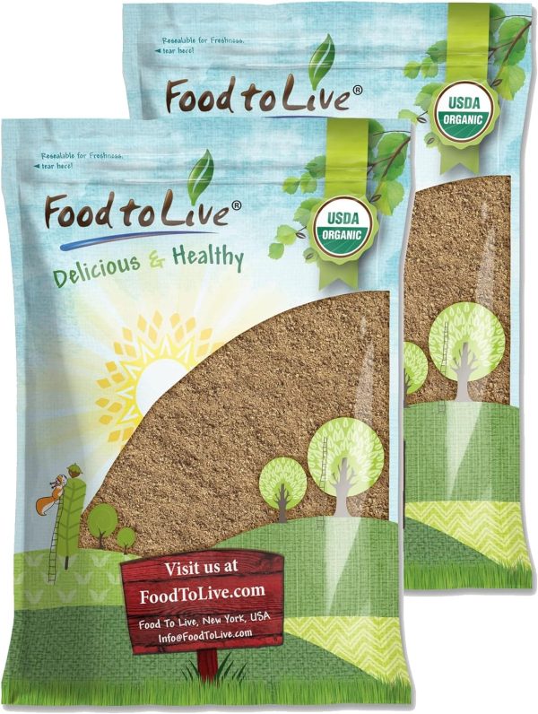 Organic Psyllium Husk Powder, 15 Pounds - Non-GMO, Kosher, Ultra Fine, Unsweetened, Unflavored, Rich in Fiber, Natural Food Thickener, Great for Baking, Raw, Bulk, Vegan, Keto Friendly