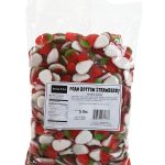 Kervan Candy Foam Bottom Strawberry Bulk Gummy Candy - 5 Pound Bag - Fruity & Sweet Gift Snacks for Kids - Party Size