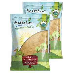 Food to Live Organic Yellow Maca Powder, 16 Pound - Non-GMO, Kosher, Raw Ground Maca Root, Vegan, Flour, Bulk