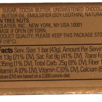 Godiva Chocolatier Solid Chocolate, 1.5 Ounce (Pack of 4) – Packaging May Vary
