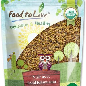 Organic Antioxidant Mix of Sprouting Seeds, 1 Pound — Non-GMO Broccoli, Alfalfa, Clover, Rich Germination Rate, Non-Irradiated, Kosher, Vegan Superfood, Bulk, Rich in Sulforaphane