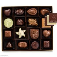 Godiva Chocolatier Chocolate Gift Box - Anniversary, Birthday and Summer Gifting - Assorted Luxury Chocolate Candy in a Blue Ribbon Classic Gold Box - 19 Pieces - Image 2