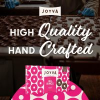 Joyva Jell Rings - The Original Gourmet Chocolate Confection with a Sweet Jelly Filling - Kosher Parve, Vegan, Non-Dairy, No Gluten Treats - Made in Brooklyn - 5-lb. Bulk Box, Approximately 165 Pieces - Image 2