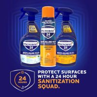 Microban Disinfectant Spray, 24 Hour Sanitizing and Antibacterial Spray, All Purpose Cleaner, Fresh Scent, 22 Fl Oz (Pack of 4) - Image 4