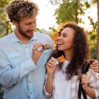 The Gluten Free Brothers – Chocolate Peanut Butter Snack Bars - Gluten Free Protein Bars – Non GMO, Soy Free, Dairy Free, Vegan – Plant Based Protein Bars, 2.05 Oz (12 Count) - Image 7