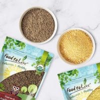 Organic Omega Power Flax and Chia Seeds Blend, 2 Pounds — Cold-Milled from Whole Raw Chia and Flax Seeds, Non-GMO, Vegan, Kosher, Bulk. Rich in Omega 3 Fatty Acids. Perfect for Smoothies and Shakes - Image 6