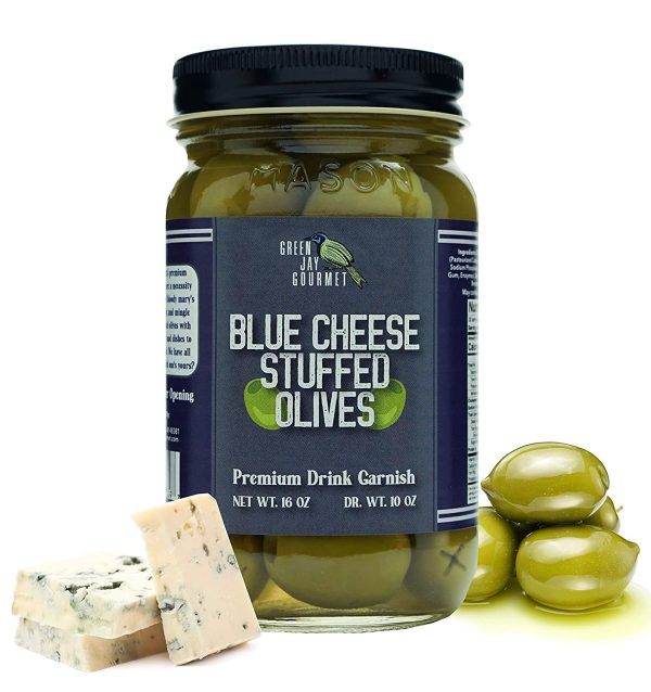 Green Jay Gourmet Blue Cheese Stuffed Olives