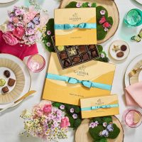 Godiva Chocolatier Chocolate Gift Box - Anniversary, Birthday and Summer Gifting - Assorted Luxury Chocolate Candy in a Blue Ribbon Classic Gold Box - 19 Pieces - Image 5