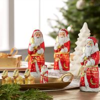 Lindt Santa Milk Chocolate Candy, Christmas Chocolate Santa, 4.4 oz. (2023) - Image 2