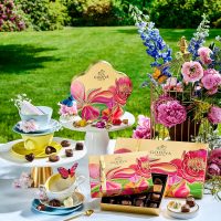 Godiva Chocolatier Gourmet Chocolate Truffles - Limited Edition Mothers Day, Birthday and Spring Gifing - Assorted Luxury Chocolate Candy in an Elegant Spring Floral G Cube Flower Tin - 32 Pieces - Image 4