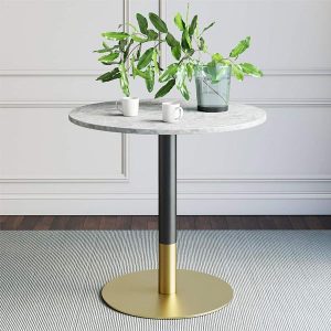 Nathan James Lucy Small Mid-Century Modern Kitchen or Dining Table