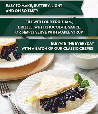 Stonewall Kitchen Traditional Crepe Mix, 16 Ounce