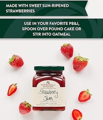 Stonewall Kitchen Strawberry Jam, 12.5 Ounces