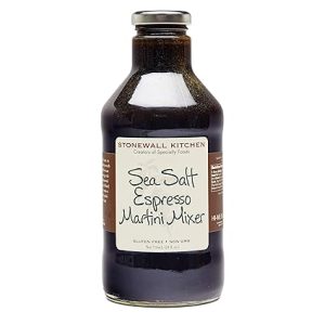 Stonewall Kitchen Sea Salt Espresso Martini Mixer, 24 oz